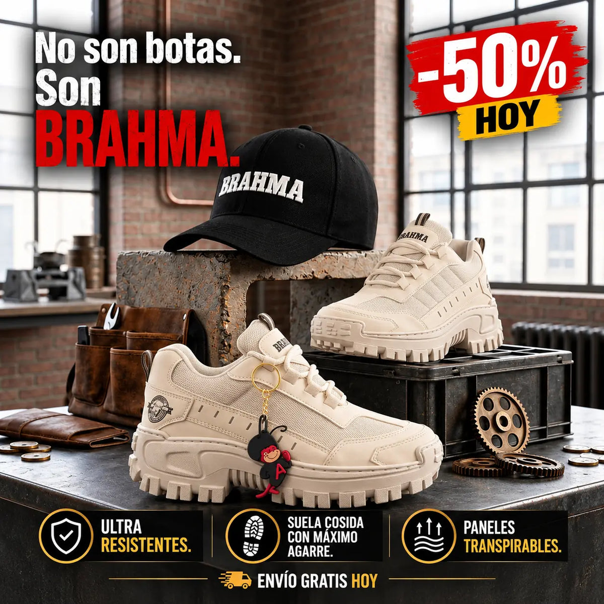 NUEVAS BRAHMA MONSTER + GORRA