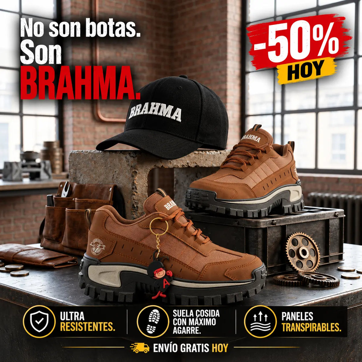 NUEVAS BRAHMA MONSTER + GORRA