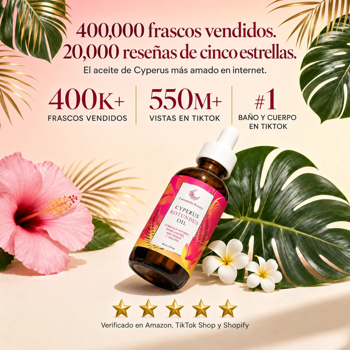 NUEVO CYPERUS ROTUNDUS OIL PARA UNA PIEL SUAVE Y DE APARIENCIA SEDOSA