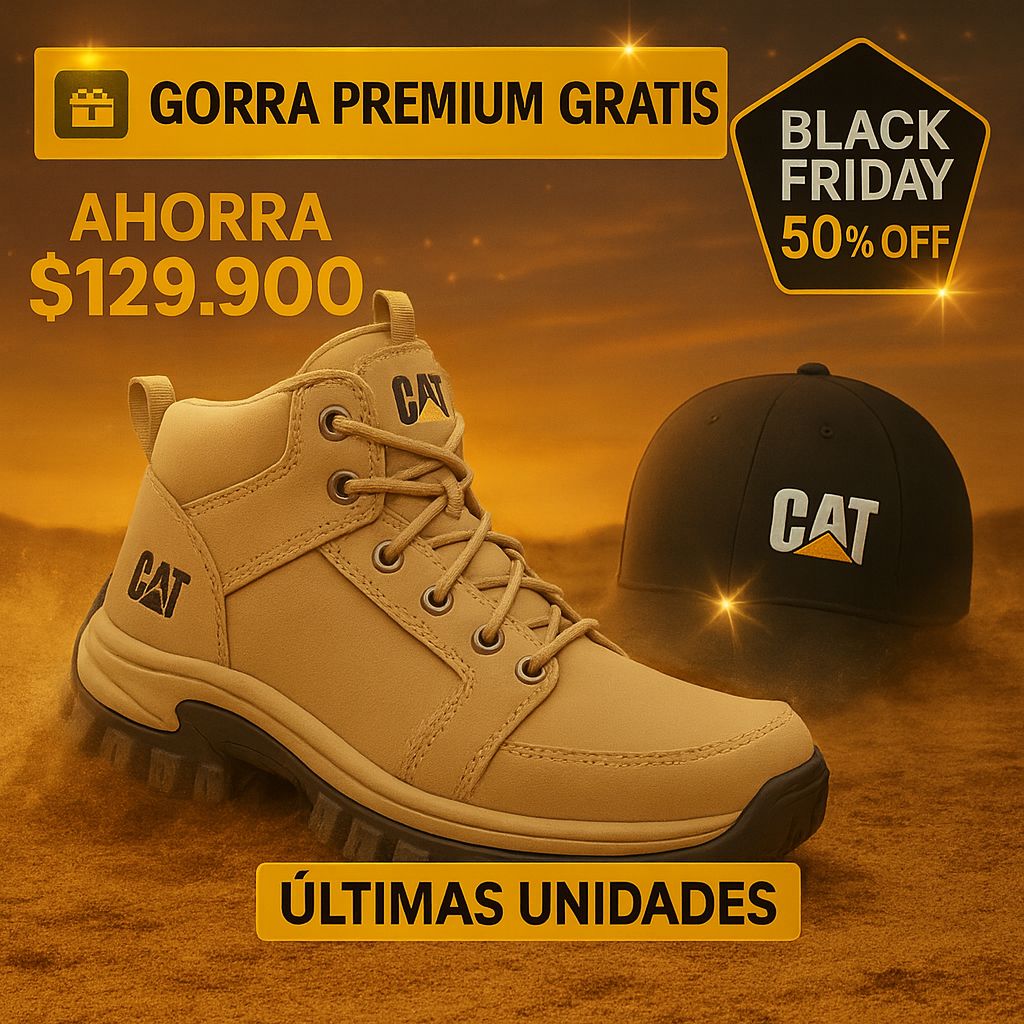 BOTAS CAT TITÁN - EDICIÓN LIMITADA