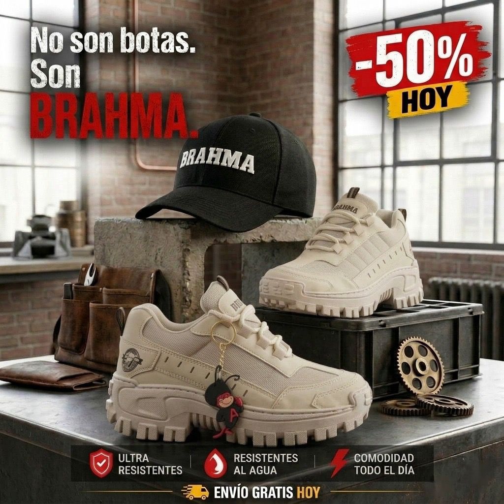 NUEVAS BRAHMA MONSTER + GORRA